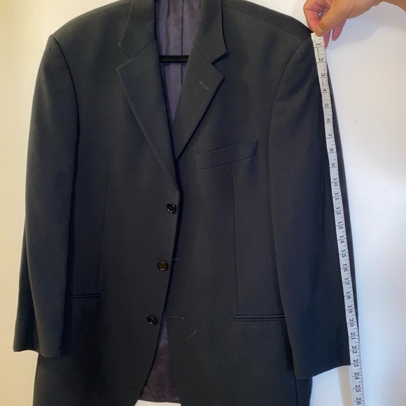 Hugo Boss - Men’s Sport Coat Suit Jacket (100% Virgin Wool) Size: 40R - Picture 8 of 15